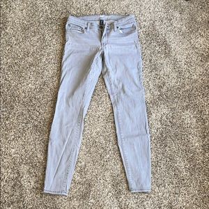 Light washed gray jeans